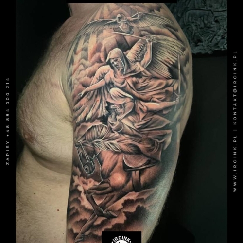 Tatuaż to sztuka przez duże SZ. Przedstawiamy niezwykle dzieło igły Margo. Kawał SZtuki od naszej Artystki.